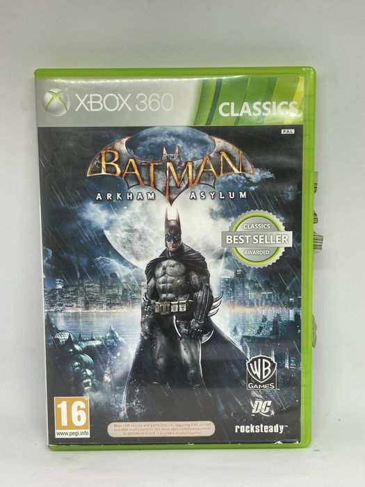 Gra Batman Arkham Asylum Xbox 360.