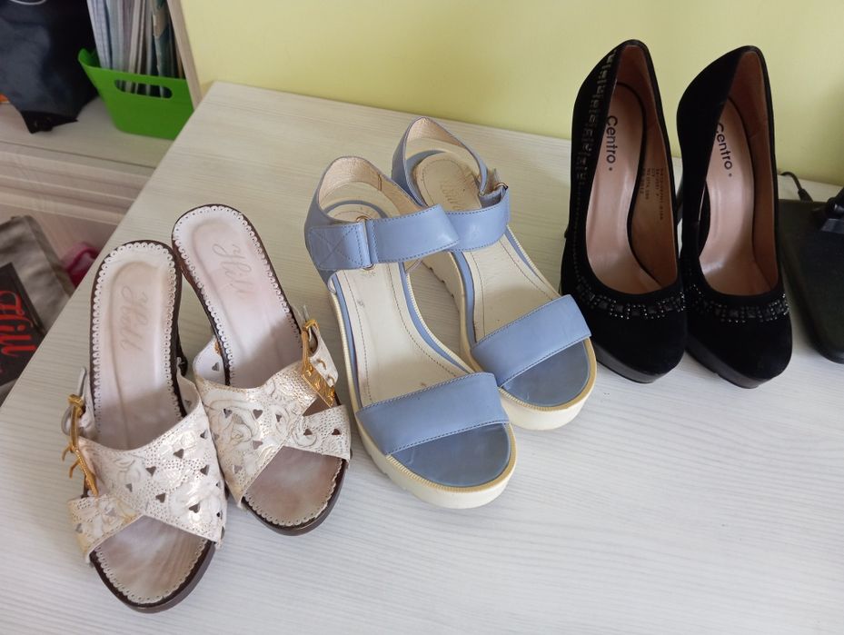 ВСЕ ЗА 250 ГРН!!! Босоніжки шкіряні, туфлі , р. 36.