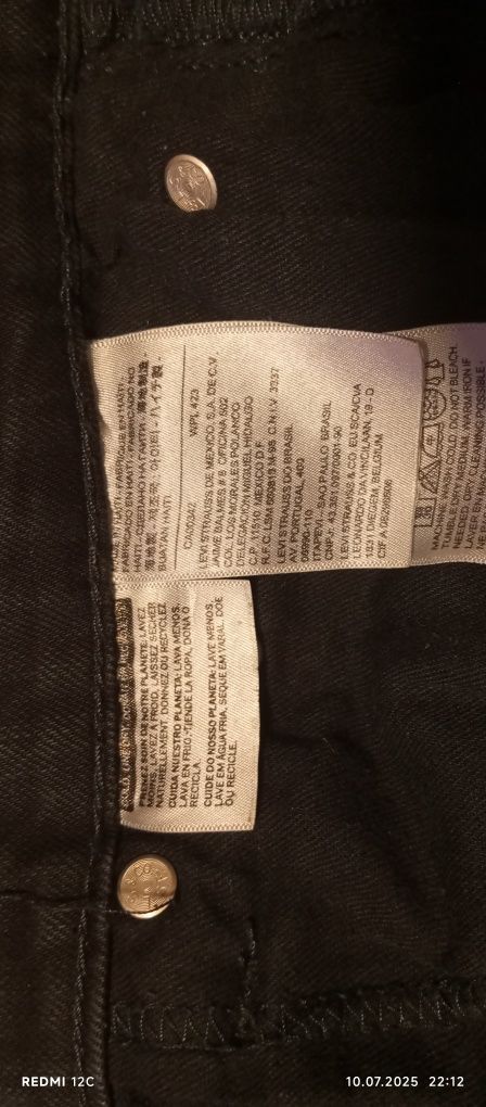 Джинси Levi's W34 L32
