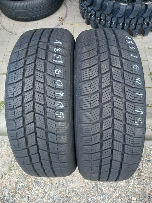 2x Opony Używane Całoroczne 185/60R14 Barum