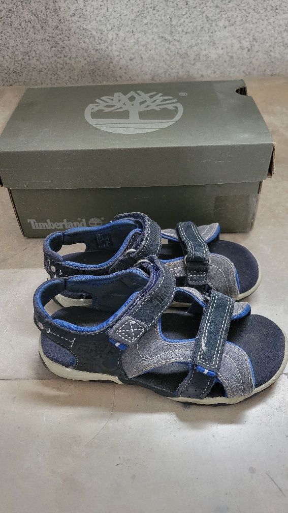 Sandália timberland 30 pele criança