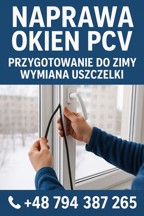 Naprawa i Regulacja okien Uszczelnienie Serwis Złota rączka Dzisiaj