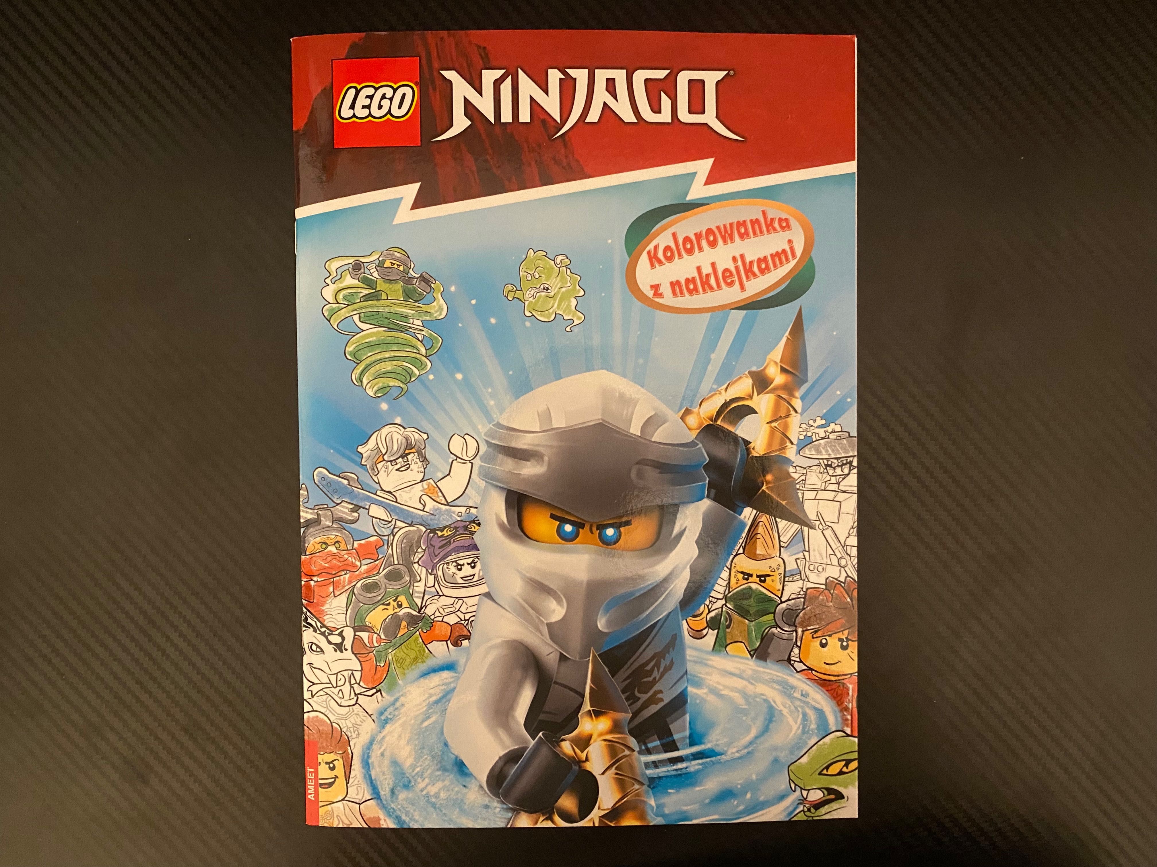 Lego Ninjago kolorowanka nowa