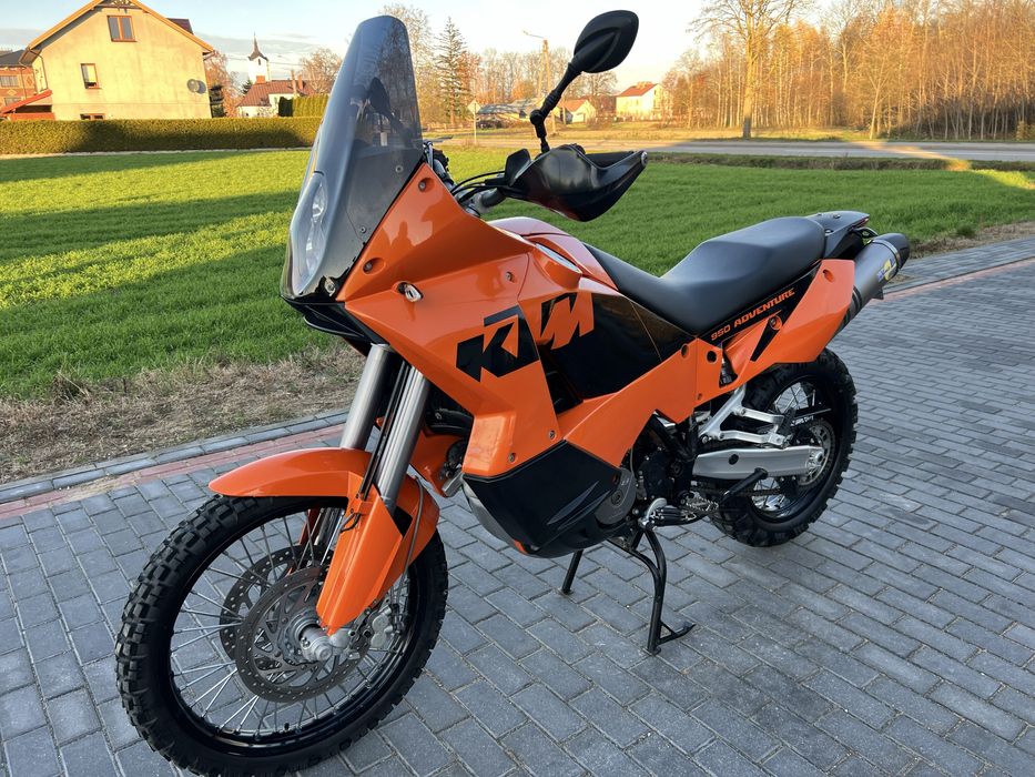 KTM 950 adventure 2004r. Zamiana