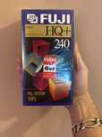 Kaseta vhs 240 nowa w foli Fuji