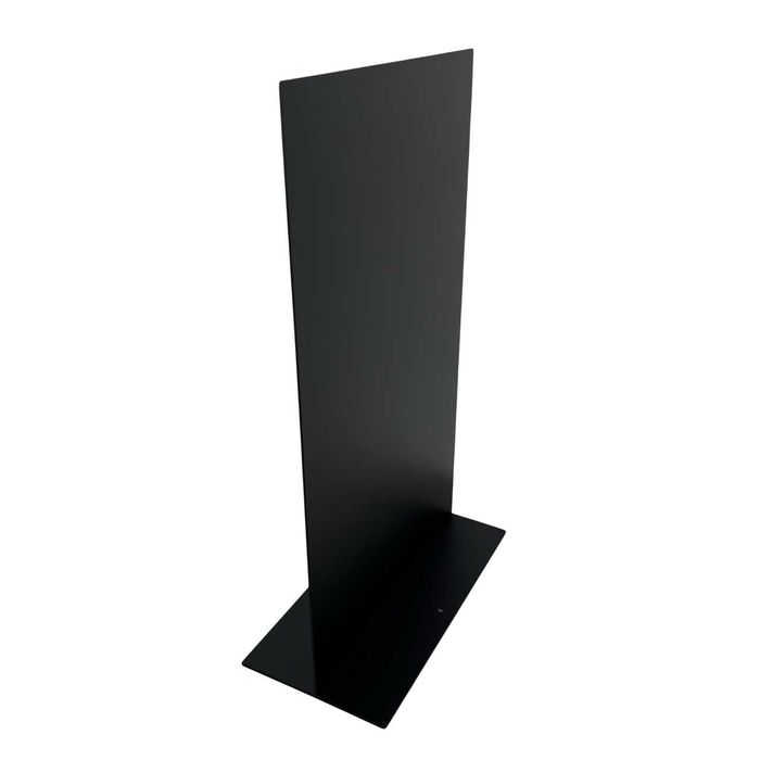 Stojak na magnesy metalowy / tablica magnetyczna STOJĄCA czarna