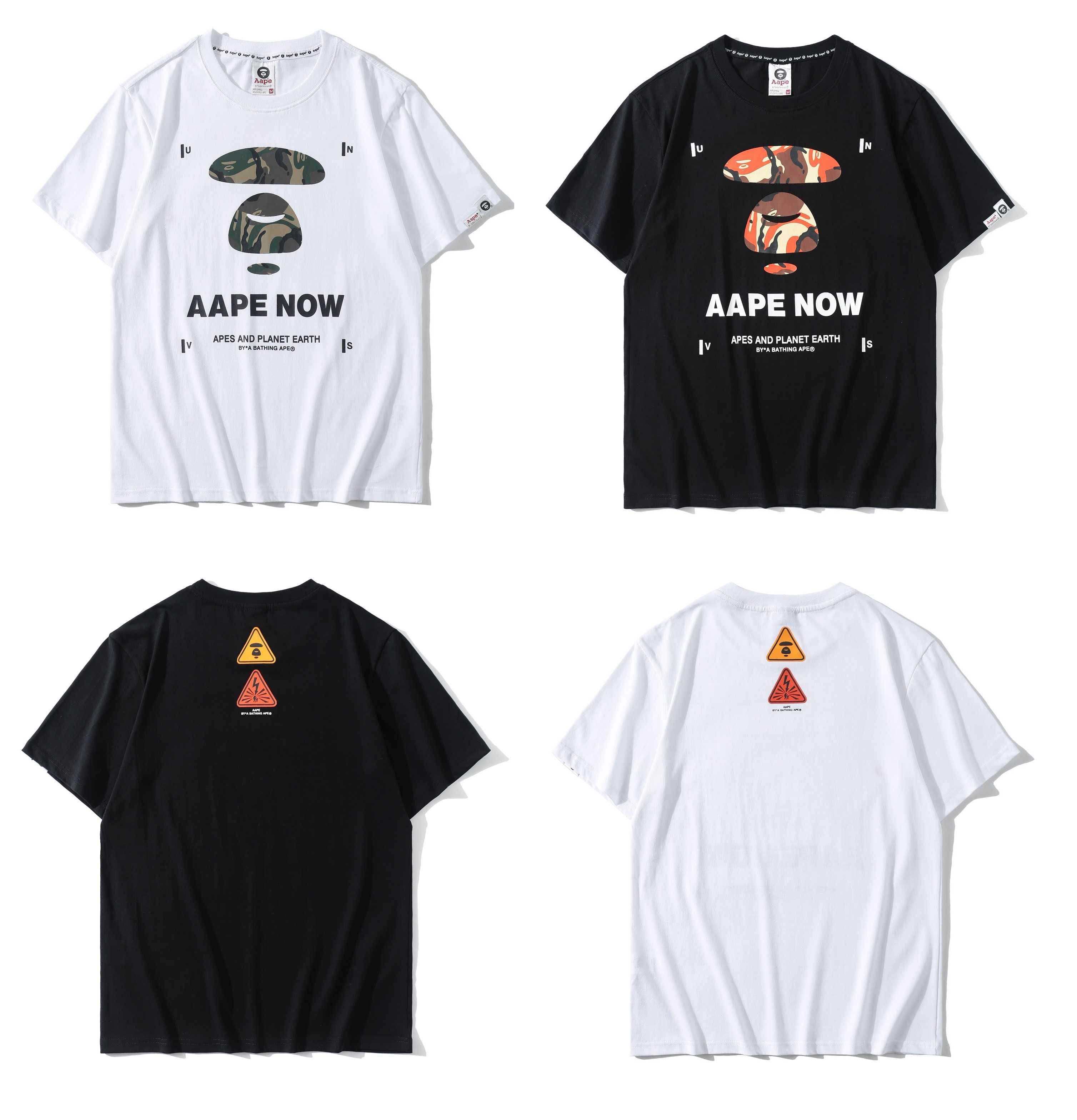 Футболка AAPE NOW BAPE Ape Crossbone UNVS