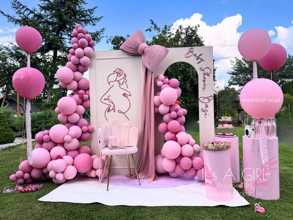 Dekoracje balonowe, ścianki balonowe, ścianki do zdjęć, balony Śląsk