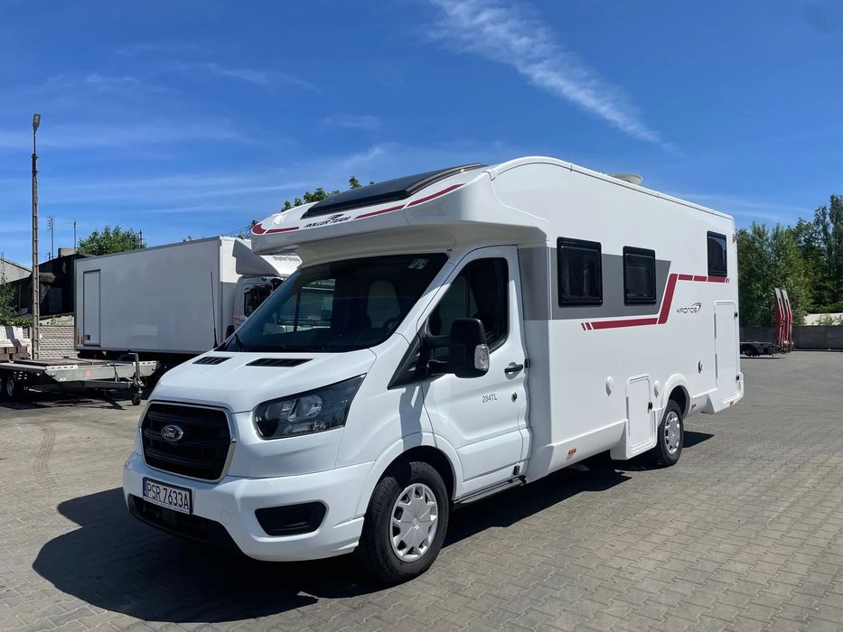 Roller Team Kronos 284 TL  kamper Roller Team Kronos 284 Ford Transit bogate wyposaż salon PL