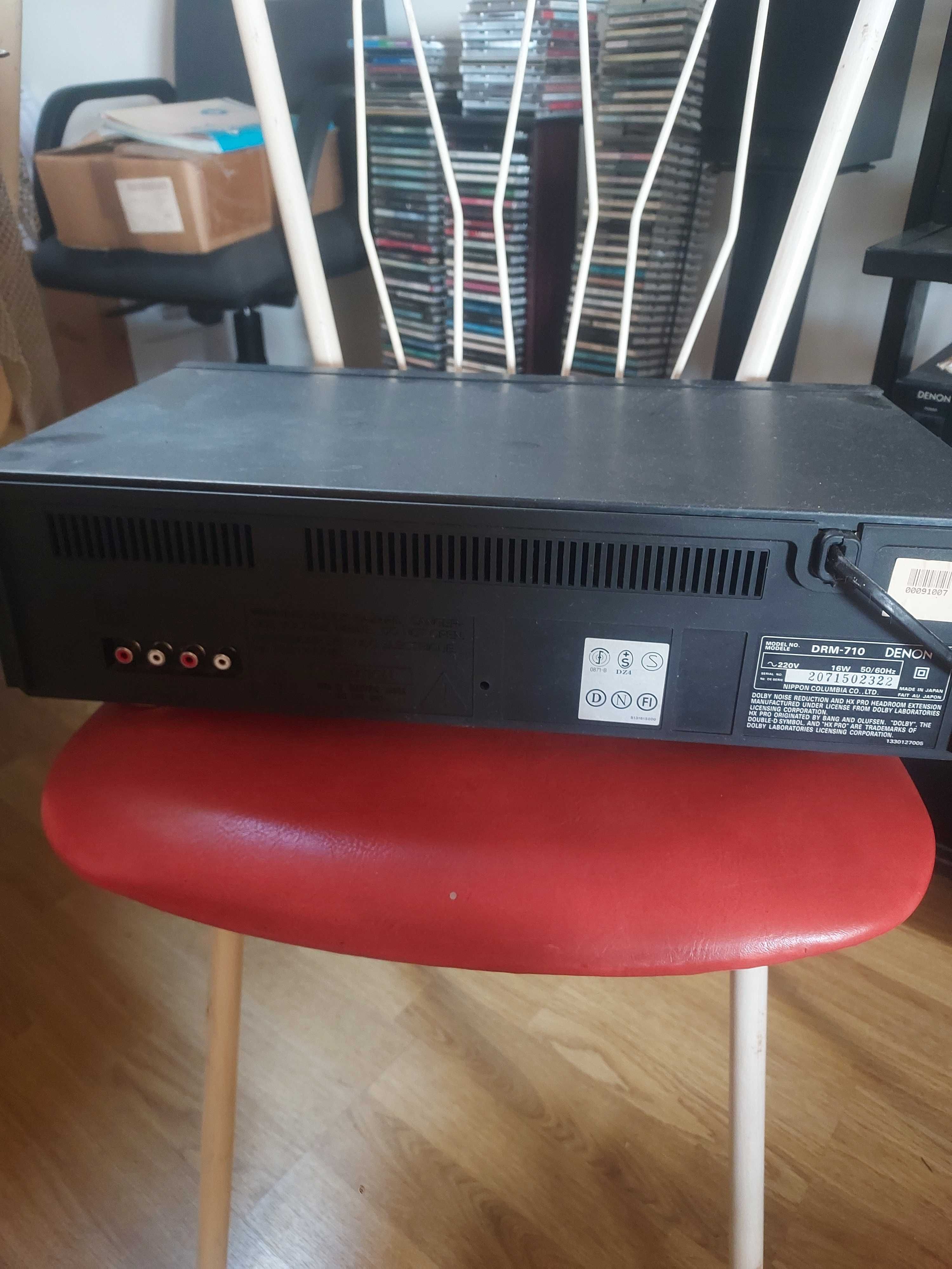 Leitor gravador de cassates audio