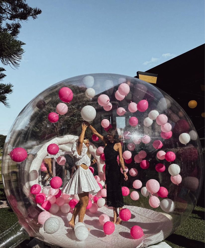 Dmuchaniec Zjeżdżalnia Bubble House Namioty imprezowe Piana Party