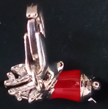 Srebrna zawieszka charms renifer APART do bransoletki