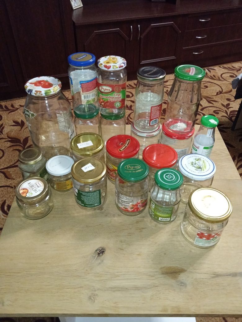 Банки разные 100гр.