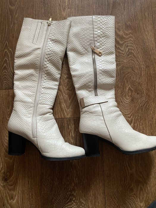 Сапоги кожаные 37 размер