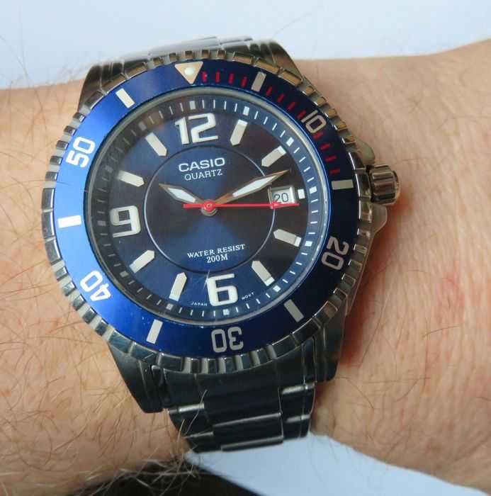 zegarek diver casio mtd 1053