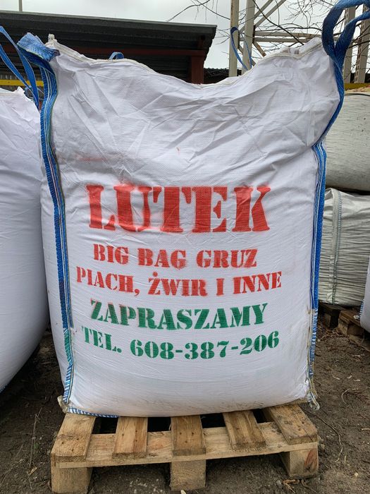Wywóz gruzu i śmieci, worki, big bag, kontenery