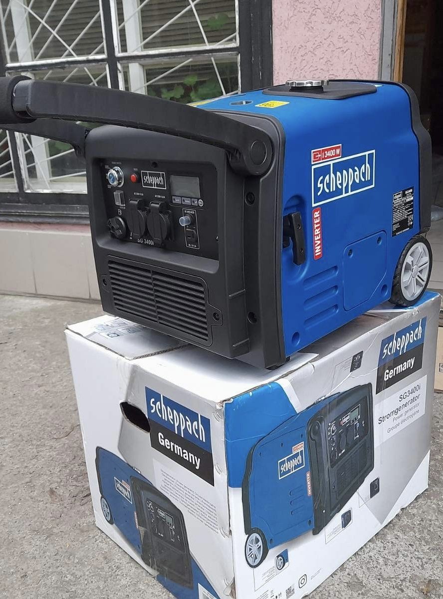 Генератор инверторный  Scheppach SG3400i 3.4 кВт