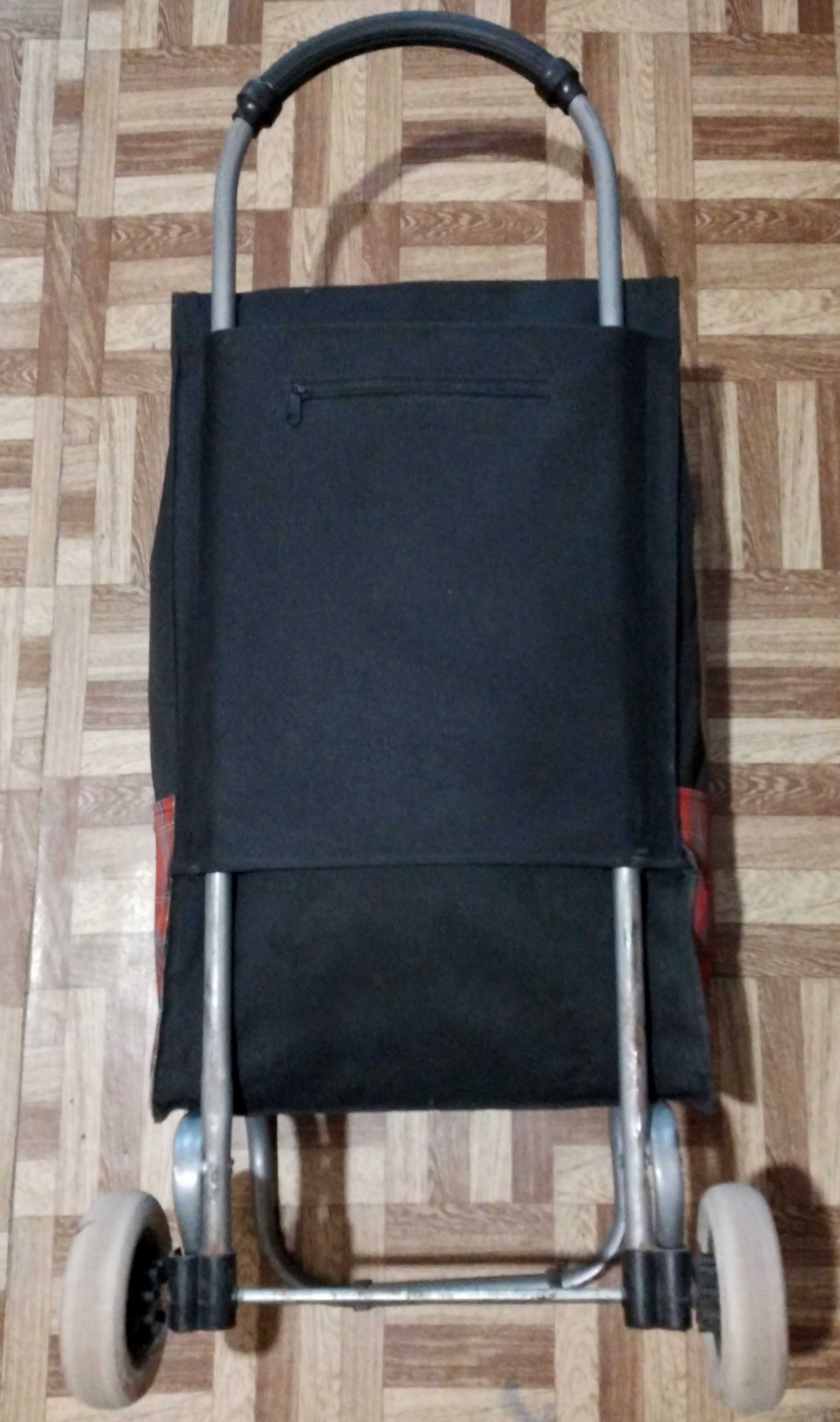 Сумка тележка двухколесная тачка кравчучка чемодан багаж на колесах