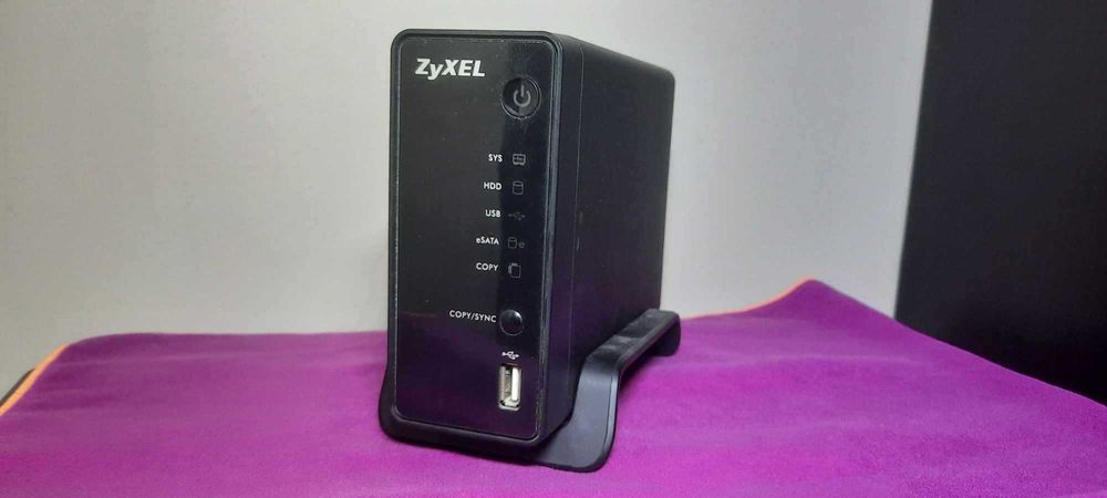 NAS Dysk sieciowy ZYXEL NSA310 + DYSK 4TB