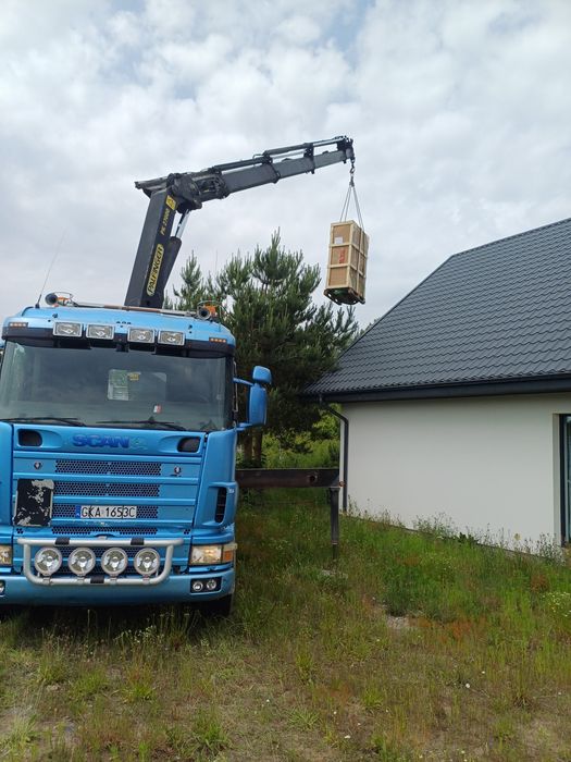 scania r144 v8 530 hds  14m wywrotka