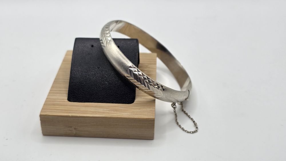 Srebrna Bransoletka Srebro Próba 925 Biżuteria Używana