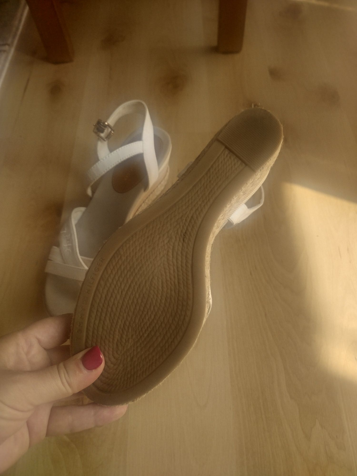 Espadryle Tommy Gradient Mid Wedge Sandal