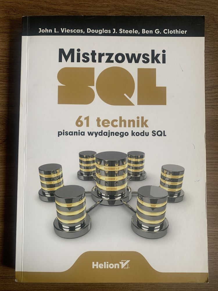 Książka „Mistrzowski SQL. 61 technik pisania wydajnego kodu SQL”