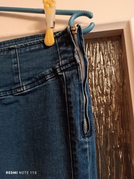 Spodnie damskie jeansy skinny jegginsy rozmiar S 36