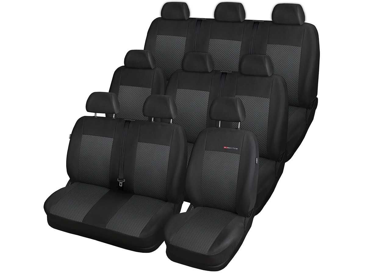 Pokrowce samochodowe na fotele do Ford Transit Custom bus 9os. +2014 r