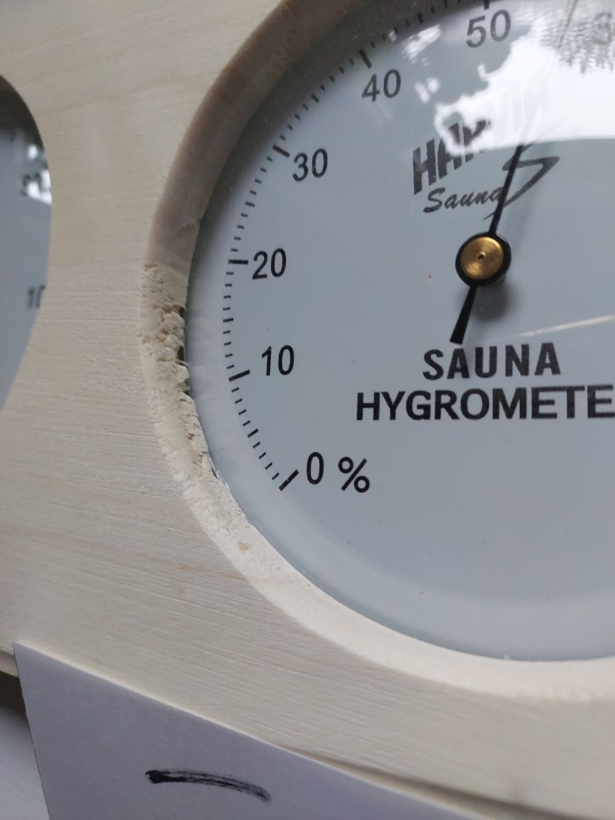 Termometr z higrometrem HARVIA do sauny II Gatunek