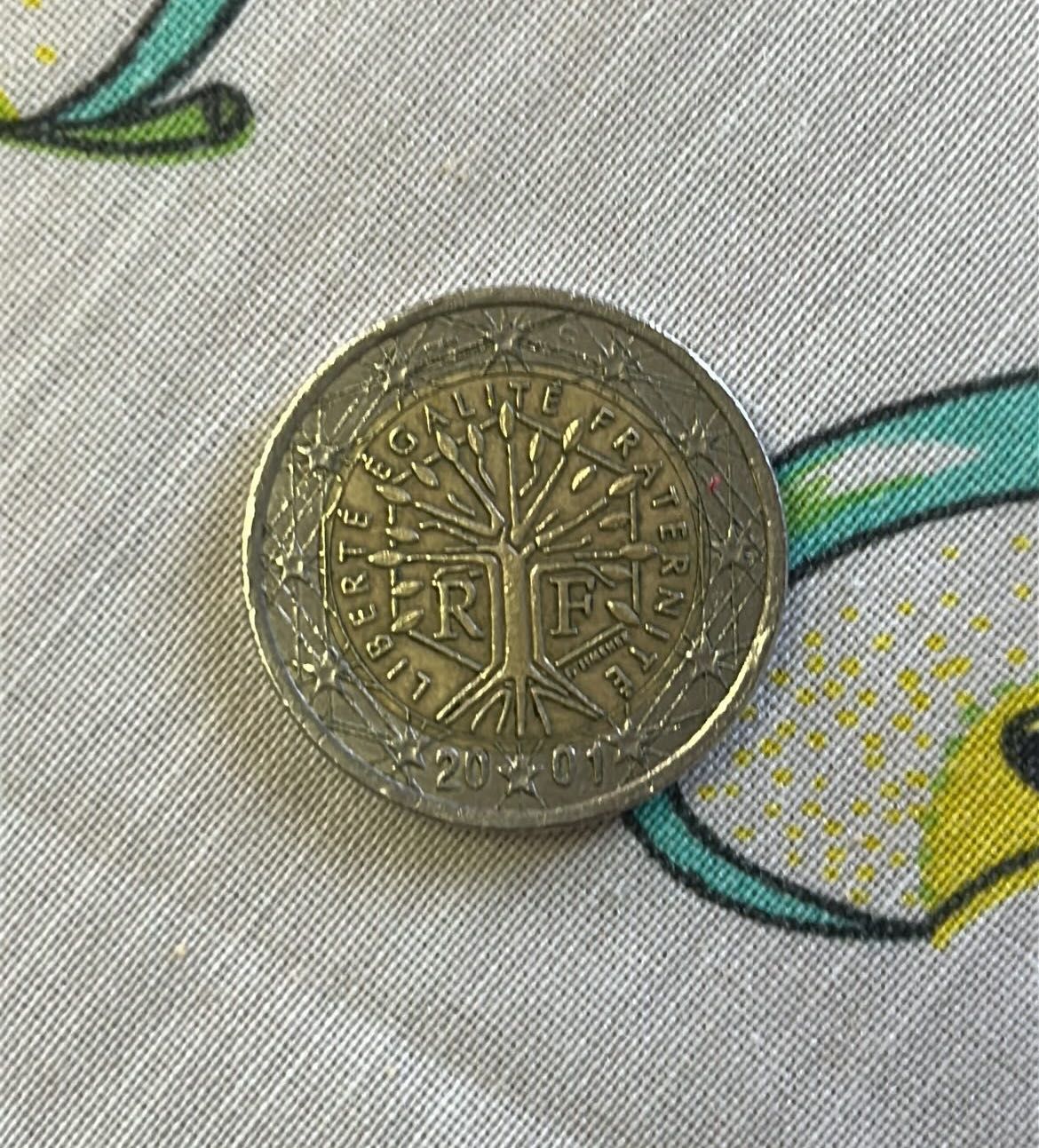 Moeda de 2€ de 2001