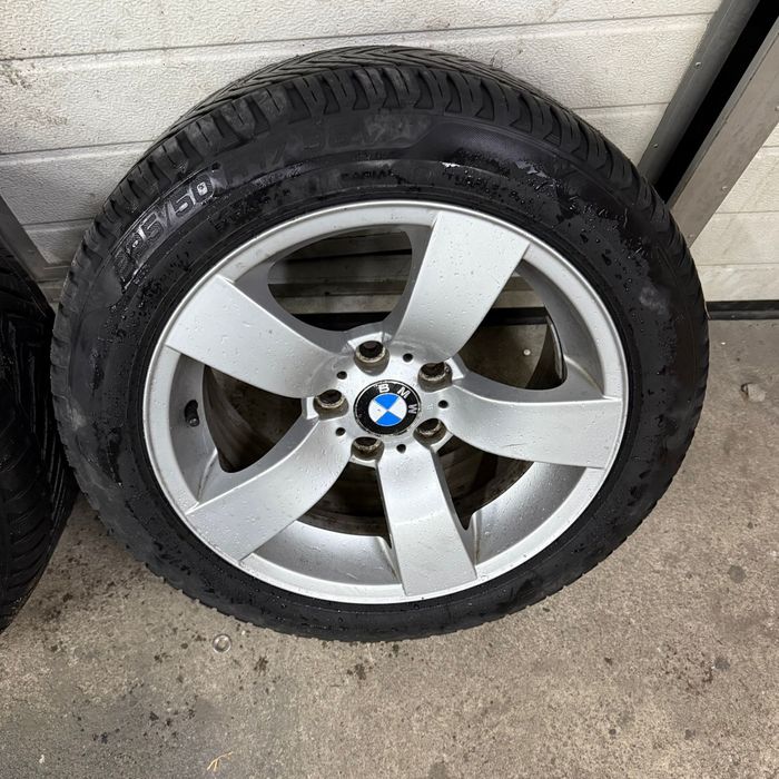 BMW felgi styling 122 komplet 5x120 8j et20 17” opony zimowe 225/50
