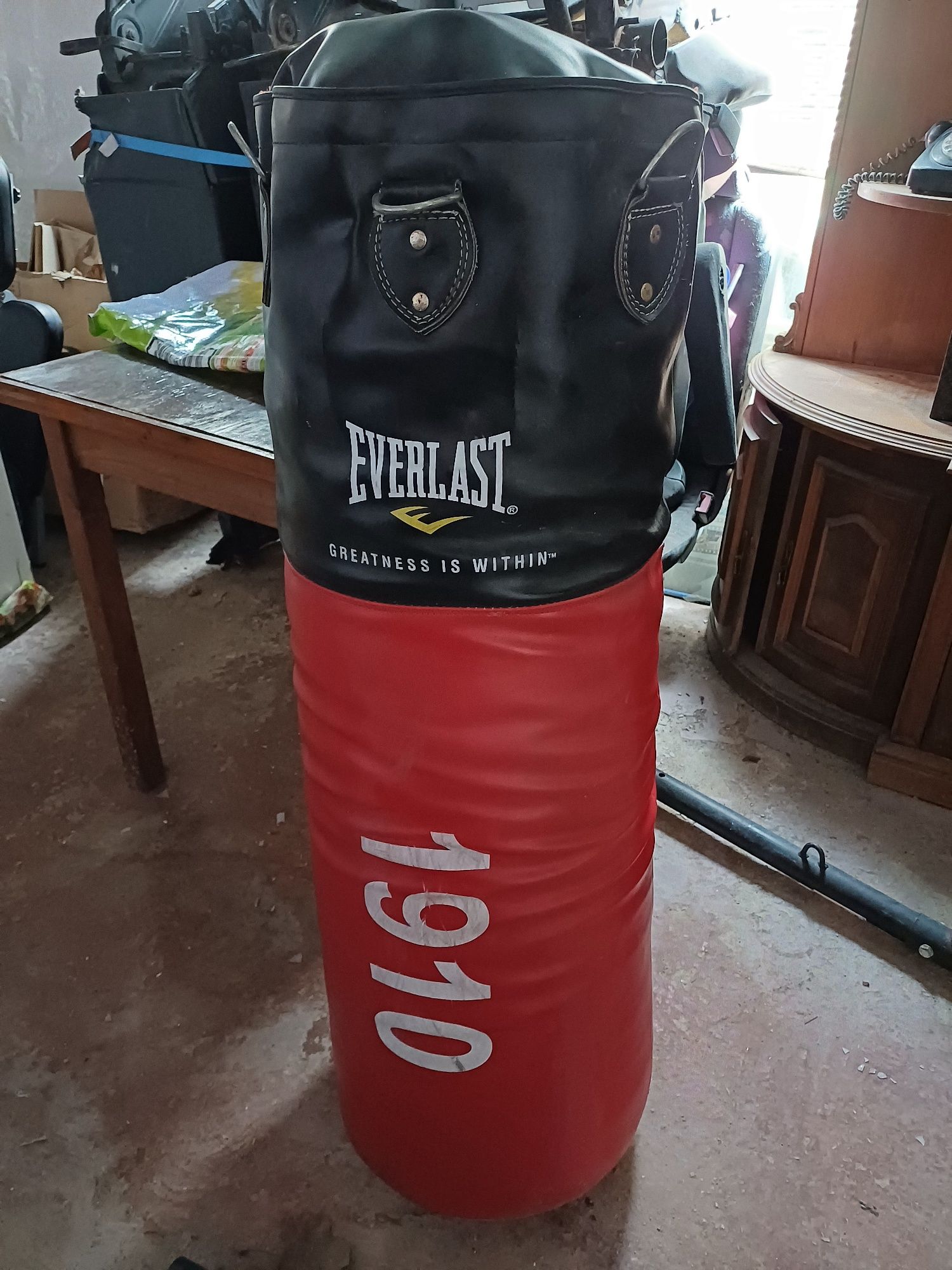 Saco de boxe everlast