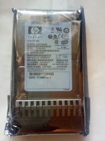 Жесткий диск для сервера HP 72GB SAS 10K DP 2.5