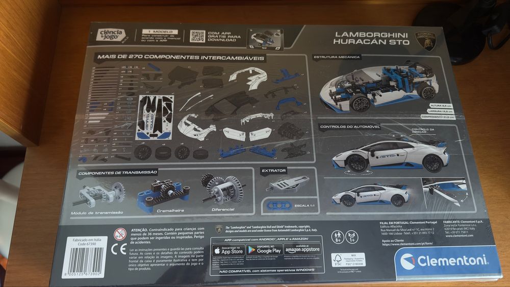 Laboratório de Mecânica: Clementoni Lamborgini Huracan