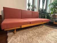 2 x oryginalna rozkładana sofa Jitona loft designerska, lata 60