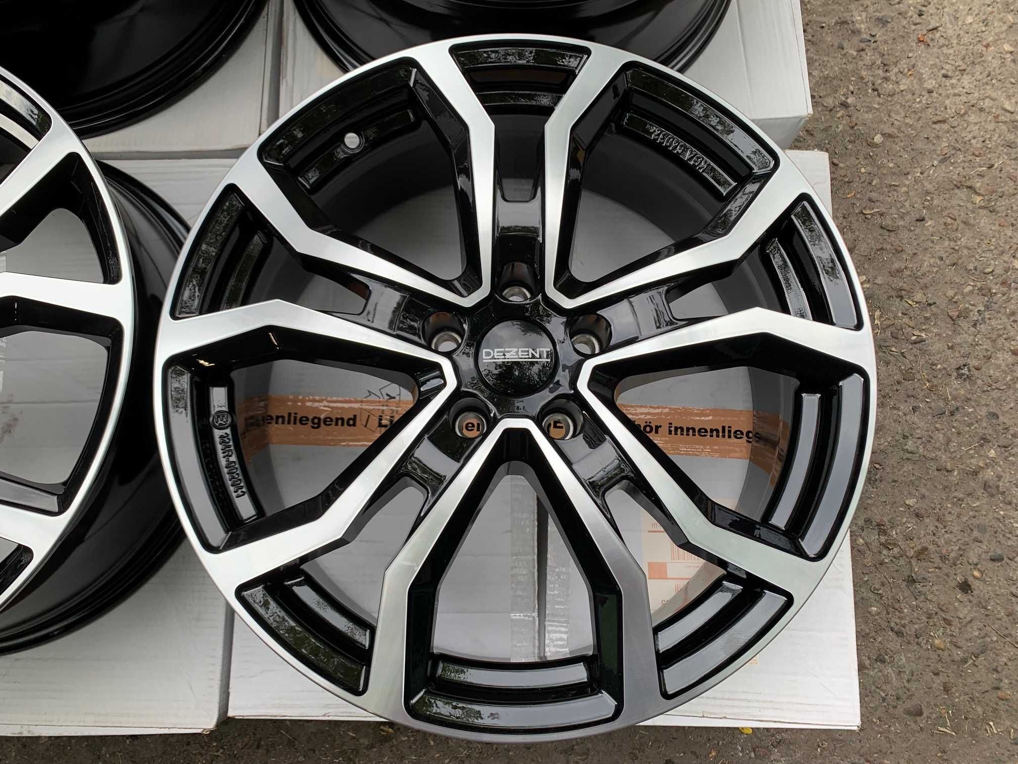 4x felgi DEZENT TV dark 19x7,5 roz 5x114,3 ET 45 HONDA CIVIC CR-V HR-V