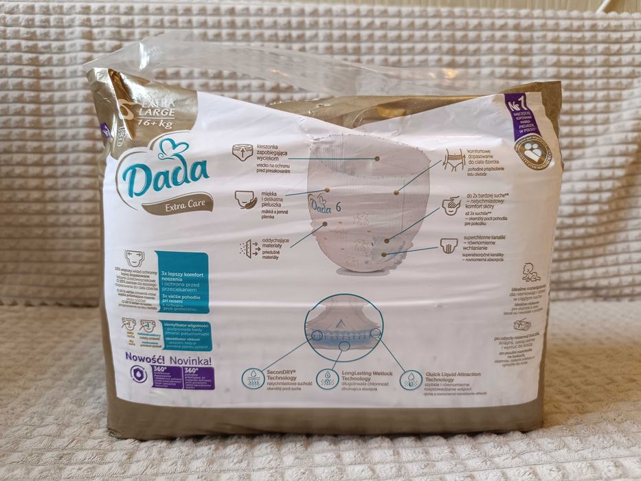 Dada Extra Care Pants 6, 16+ kg, 38 sztuk