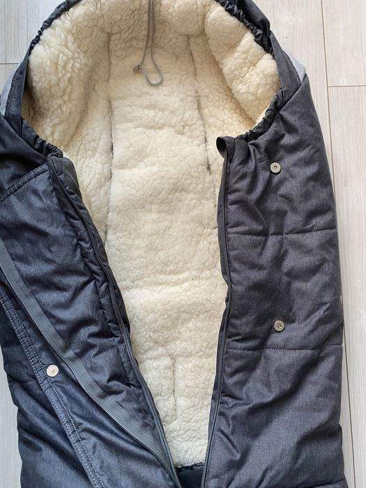 Дитячий зимовий мішок у коляску