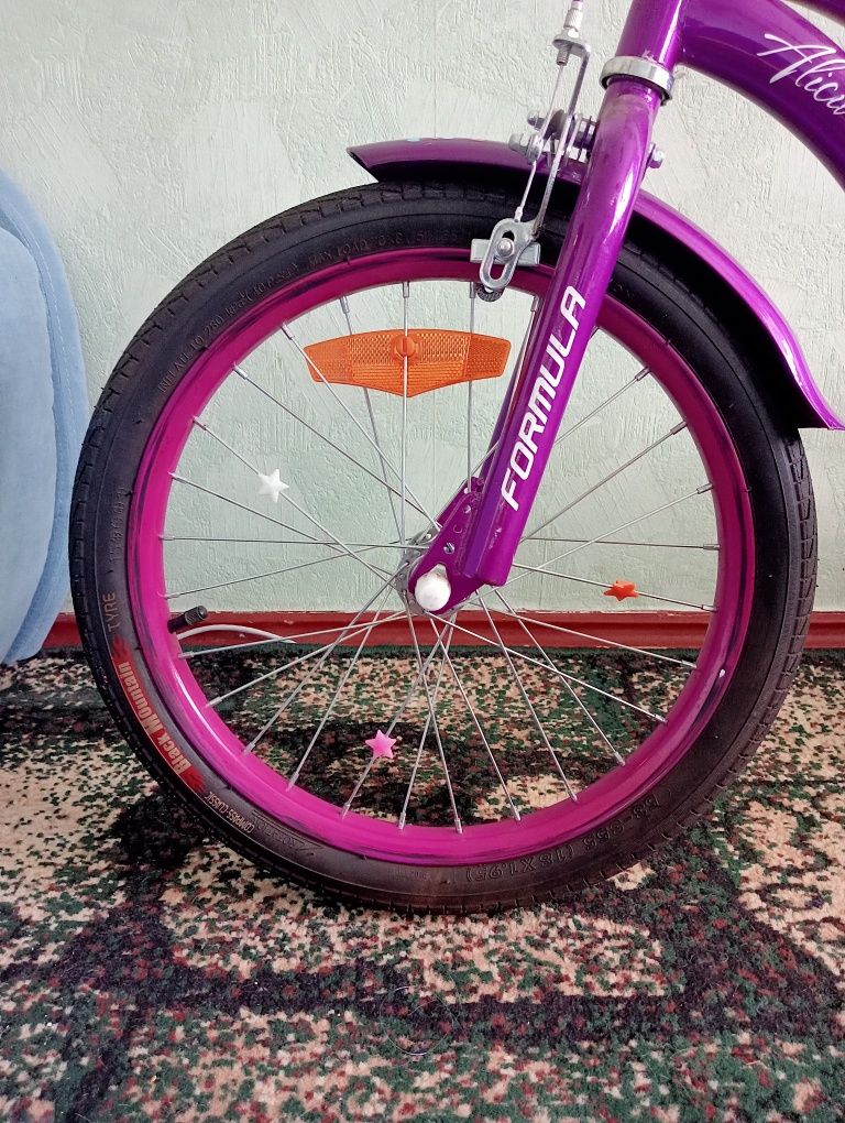 Велосипед дитячий  FORMULA ALISA (+ бічні колеса )