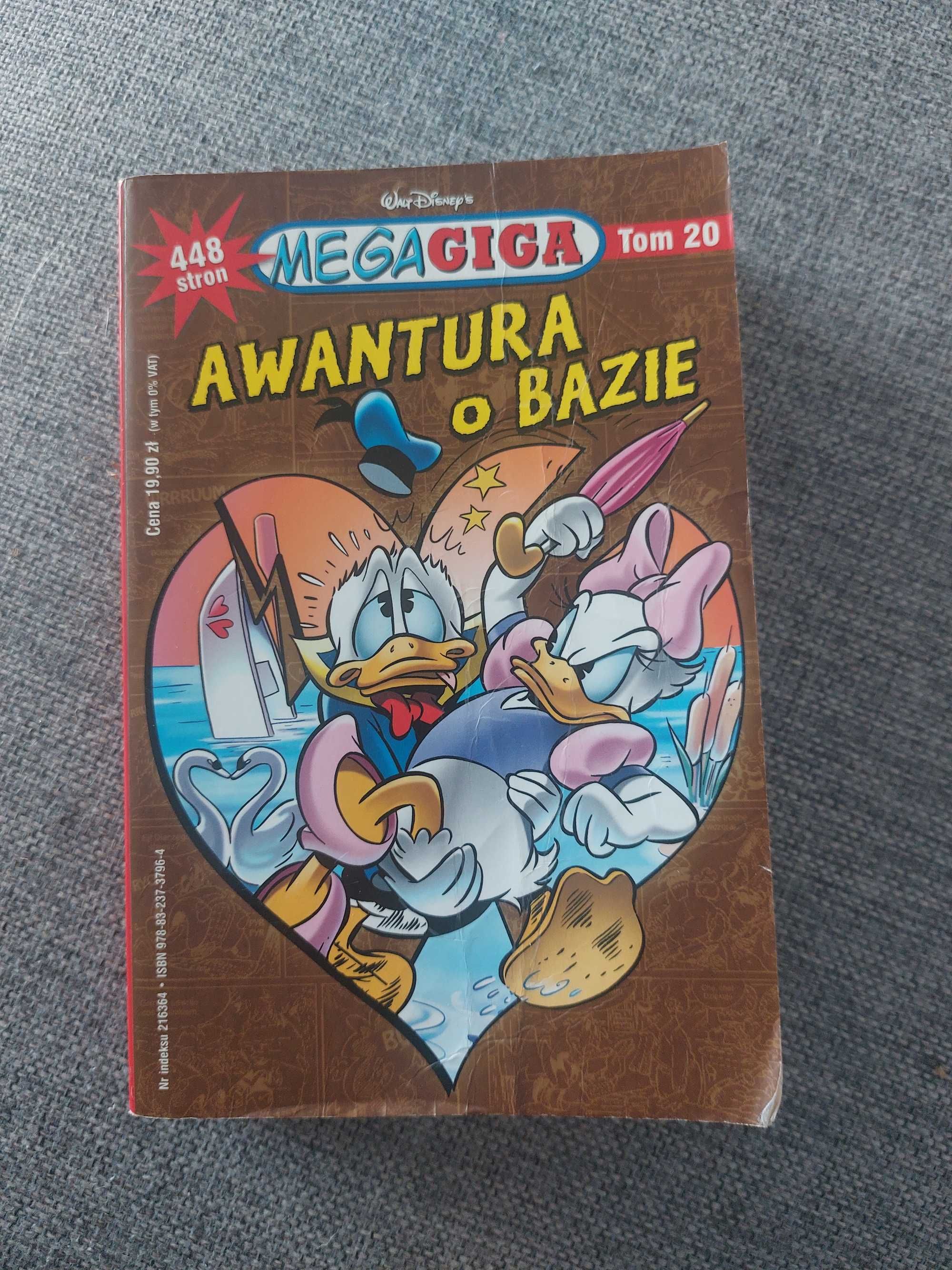 Komiks Kaczor Donald Awantura o bazie