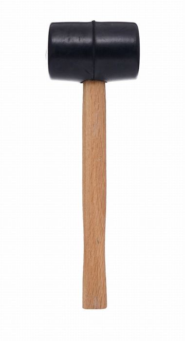 Młotek gumowy z drewnianą rączką KD900