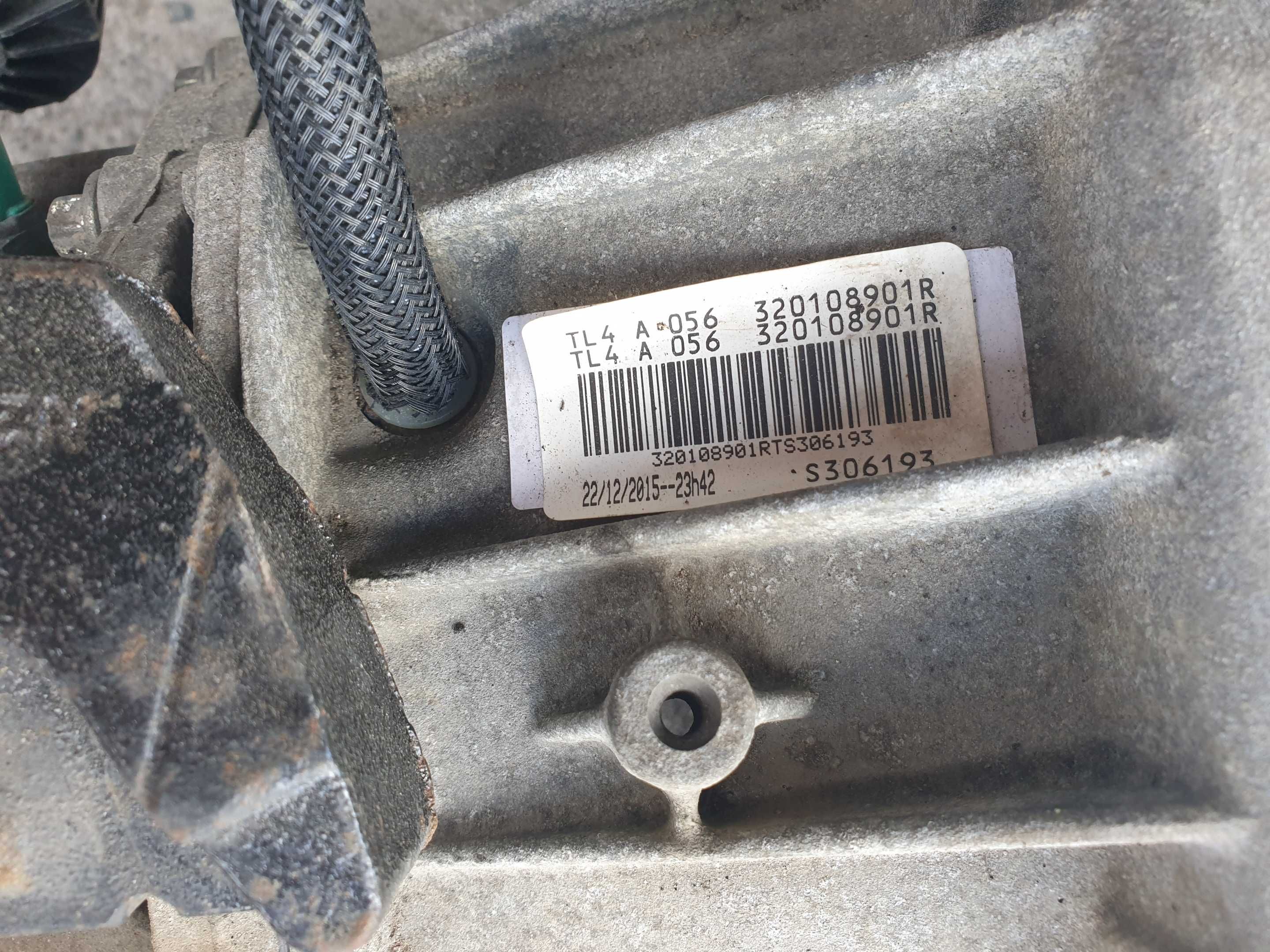 renault megane III 3 1.5 dci skrzynia biegów TL4 A 056