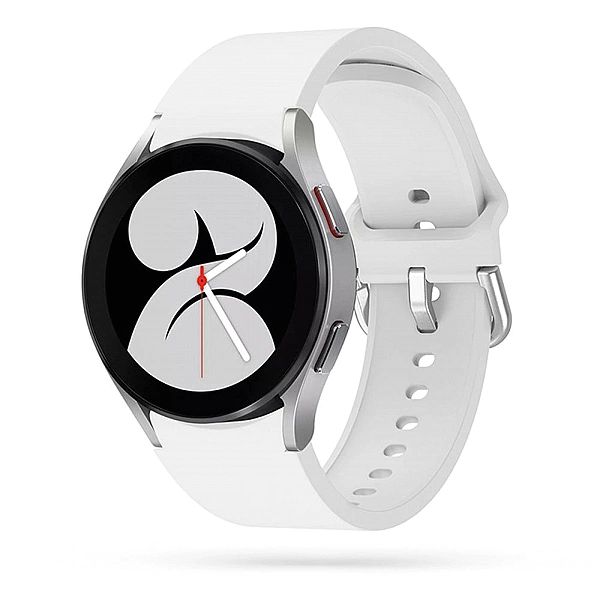 Pasek Iconband do Galaxy Watch 4/40 / 42 / 44 / 46 mm White