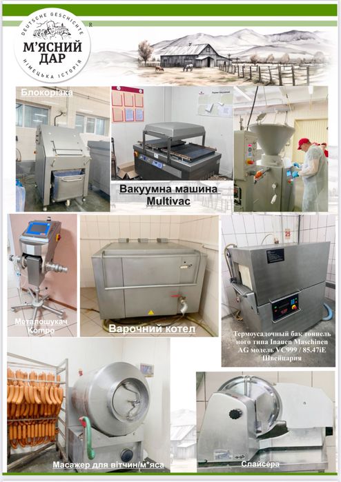 Продається мʼясопереробне підприємство