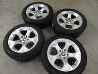 BMW FELGI ALUMINIOWE ALUSY 17 CALI ROZSTAW ŚRUB 5x120 ET34 KOMPLET