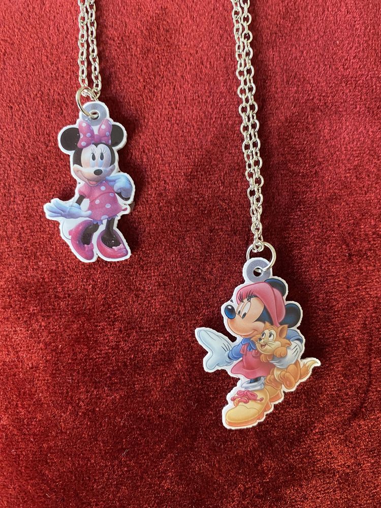 Colar de criança Mickey e da Minnie