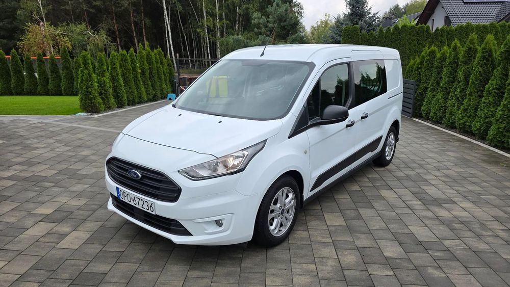 Ford Transit Connect Ciężarowy! 5 osobowy! Bezwypadkowy! AUTOMAT! 98tys km! Faktura VAT 23%