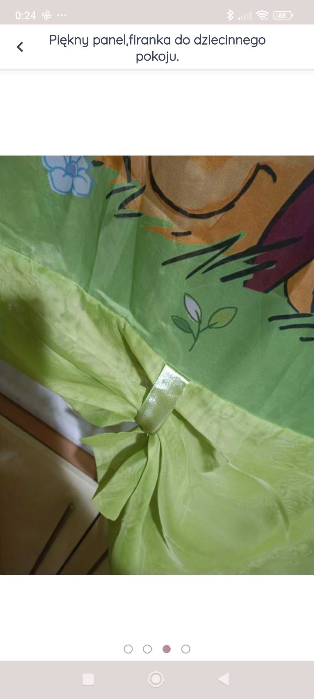 Piękne panele,firanki do dziecinnego pokoju.Disney.