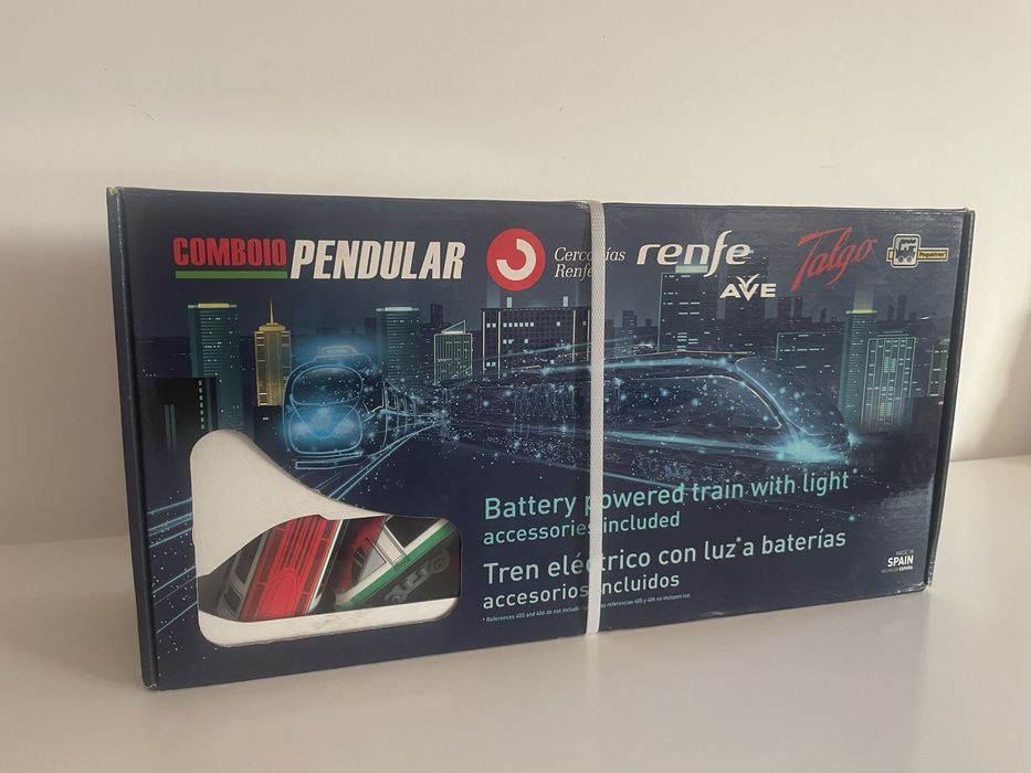 Comboio pendular renfe talgo - com luz